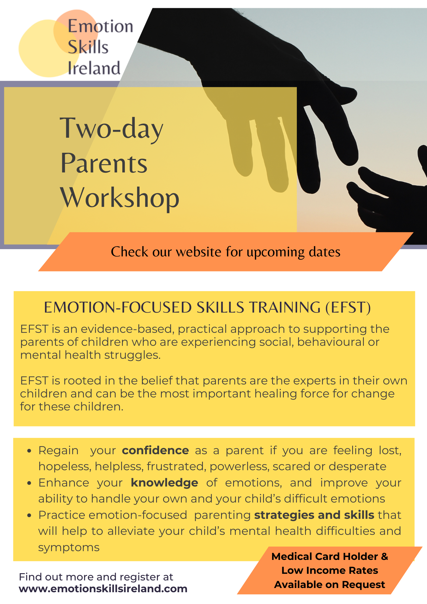 ESI Parents Workshop no dates
